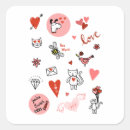 Zoek naar cartoon stickers Hart