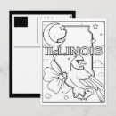 Zoek naar vormen briefkaarten Illustratie