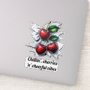 Zoek naar retro kersen stickers Fruit