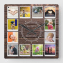 Zoek naar vintage wood klokken Typografie