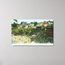 Zoek naar stilte canvas prints Uitzicht