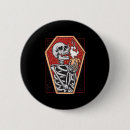 Zoek naar doodskist buttons Skelet