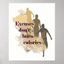 Zoek naar calorieën posters Beweging
