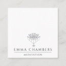 Zoek naar yoga teacher visitekaartjes Elegant