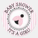 Zoek naar lieveheersbeestje baby shower stickers Roze