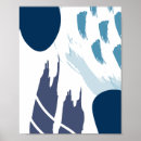 Zoek naar donkerblauwe kunst Minimalistisch