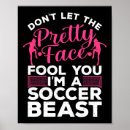 Zoek naar meisjes voetbal posters Voetbalspeler