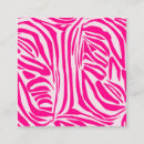 Zoek naar roze zebra visitekaartjes Zebraprint