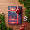 Zoek naar dorp cadeaupapier Kerstmis