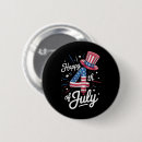 Zoek naar amerikaans vlag buttons 4 juli