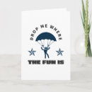 Zoek naar parachutist kaarten Basisspringen