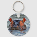 Zoek naar wilde dieren sleutelhangers Hippo
