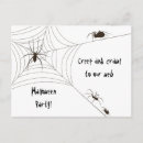 Zoek naar spider uitnodigingen Griezelig