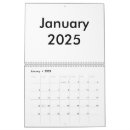 Zoek naar lege kalenders Blanco