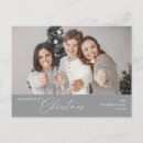 Zoek naar de groeten van het seizoen briefkaarten Vrome kerst