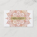 Zoek naar yoga studio visitekaartjes Boho