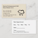 Zoek naar voor tandarts visitekaartjes Dokter