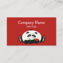 Zoek naar grappige panda visitekaartjes Dier