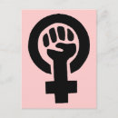 Zoek naar feminist symbol briefkaarten Vrouwen