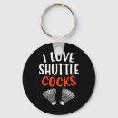 Zoek naar badminton humor sleutelhangers Racket