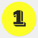 Zoek naar nummer vier stickers Elk persoon
