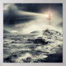 Zoek naar vuurtoren storm posters Zee