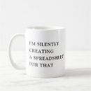 Zoek naar excel mokken Spreadsheet
