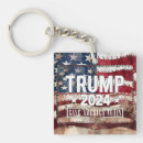 Zoek naar trump sleutelhangers Amerikaanse vlag
