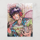 Zoek naar manga briefkaarten Japan