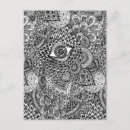 Zoek naar zwart wit design briefkaarten Mandala