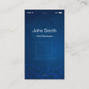 Zoek naar ontwikkelaar visitekaartjes Internet