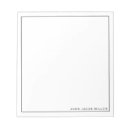 Zoek naar zwarte lijnen notitieblokken Klassiek