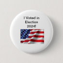 Zoek naar verkiezing buttons Stemming