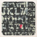 Zoek naar alfabet onderzetters Modern