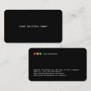 Zoek naar developer visitekaartjes Modern