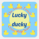 Zoek naar leuke eend stickers Voor haar