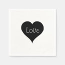 Zoek naar liefde hart servetten Elk persoon