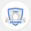 Zoek naar winnaar stickers Tweede