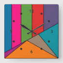 Zoek naar gekleurde klokken Modern