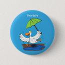 Zoek naar grappige eend buttons Cartoon