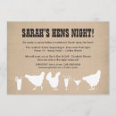 Zoek naar grappige kippen uitnodigingen Partij