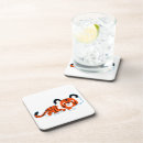 Zoek naar tijger onderzetters Schattig