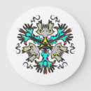 Zoek naar symmetrie klokken Abstract