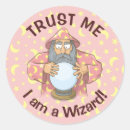 Zoek naar cartoon tovenaar stickers Magie