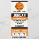 Zoek naar basketbal verjaardag uitnodigingen Jongen