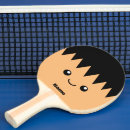 Zoek naar gezicht tafeltennisbatjes Schattig