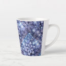 Zoek naar sneeuwvlokken mokken Blauw