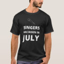 Zoek naar zanger tshirts Voor zangers