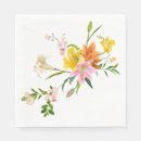 Zoek naar witte lelie servetten Bruid