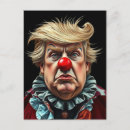 Zoek naar grappige clown briefkaarten Republikein